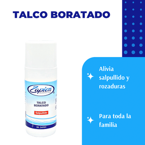 Talco boratado, ¿Qué es y para qué funciona?