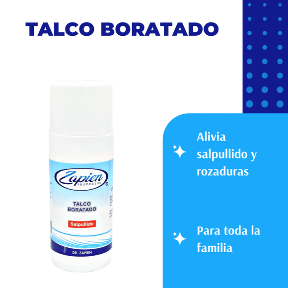 Talco boratado, ¿Qué es y para qué funciona?
