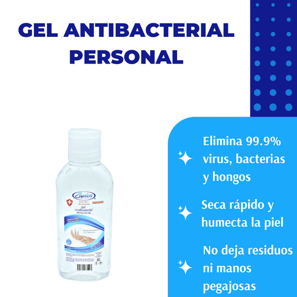 20-PACK. Gel antibacterial antiséptico.         65ml. con tapón aplicador
