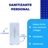 20-PACK - Líquido sanitizante y desinfectante Personal   30 ml. (Personalizable)